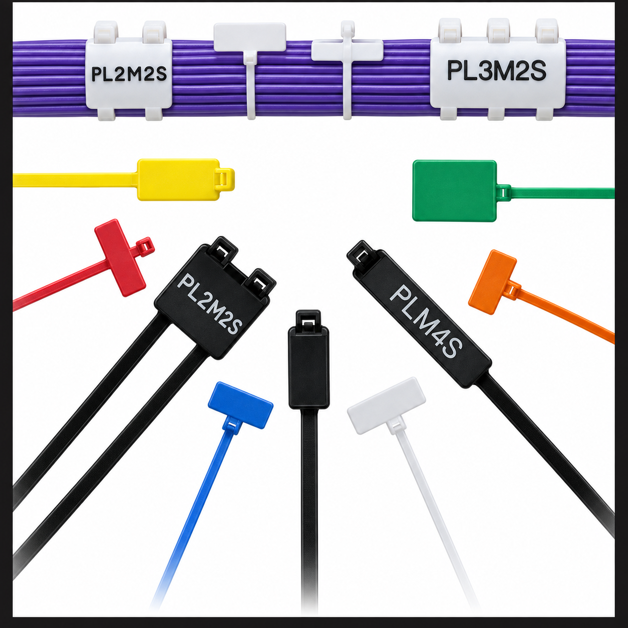 PA6.6 cable identification
